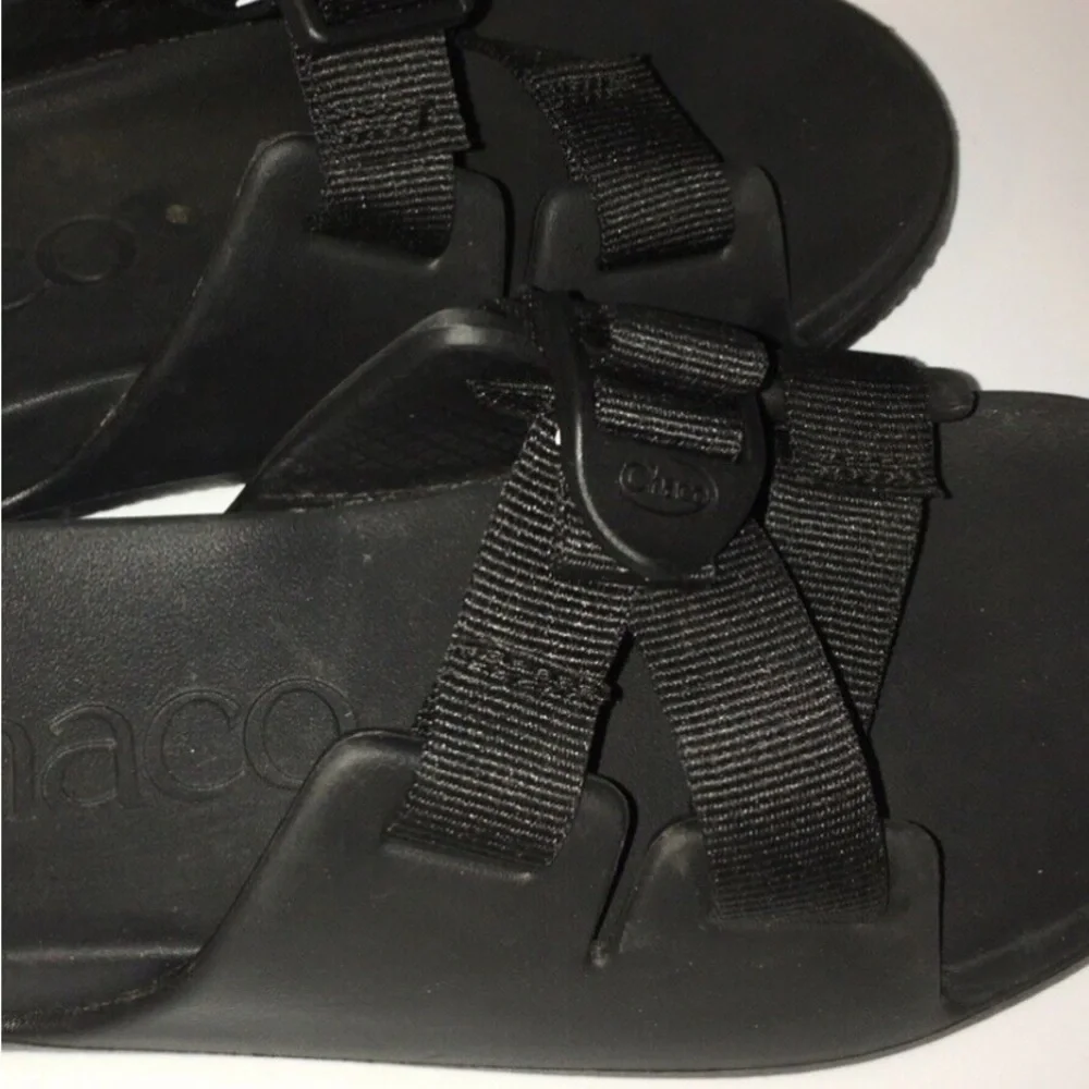 Chaco Chillo black kids water shoes sandals size 3 new - Picture 2 of 8
